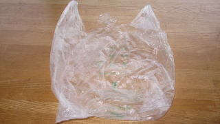 半透明レジ袋の例1